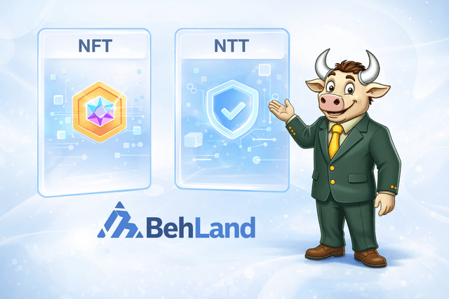 NFT در بهلند چیست و چه تفاوتی با NTT دارد؟